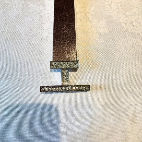 Chicos Baccarat Womans Belt - Expandable ML - Slouch Pewter - 570125723- NWT - Picture 8 of 15
